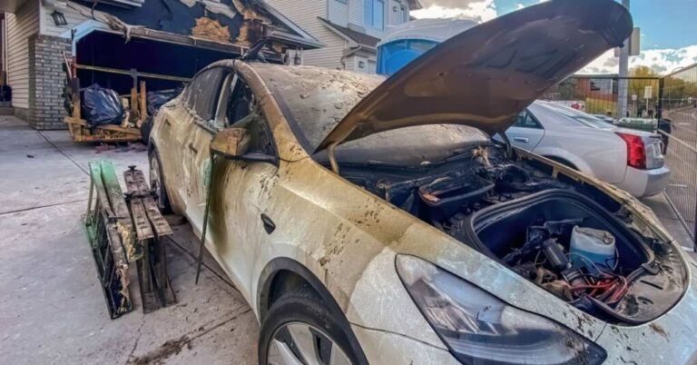 EV Catches Fires in Home Garage, Then Sounds “Like an Aircraft Had Crashed” EV Catches Fires in Home Garage, Then Sounds “Like an Aircraft Had Crashed”